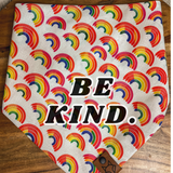 Pride Party // Adjustable Tie On Bandana // Pride Quote Bandana // Love is Love Bandana