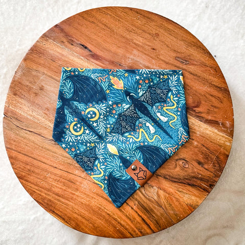 "Fury & Flame" // Tie-On Snap Dog Bandana