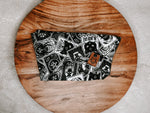 Addams // Halloween "Snood" Pet Infinity Scarf