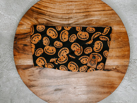 Ichabod // Halloween "Snood" Pet Infinity Scarf