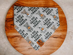 Tricks for Treats // Halloween Tie On Bandana