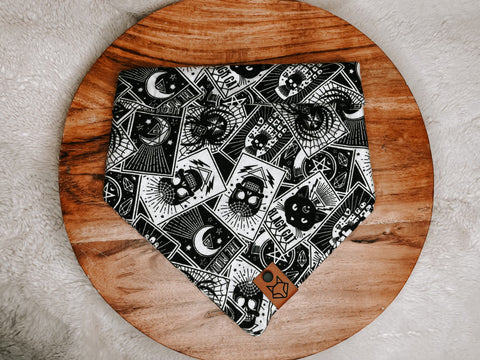 Addams // Halloween Tie On Bandana