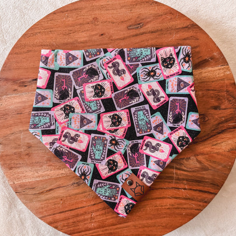 Arcana Aura // Tie-On Snap Dog Bandana