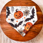 Spooky Season // Tie-On Snap Dog Bandana