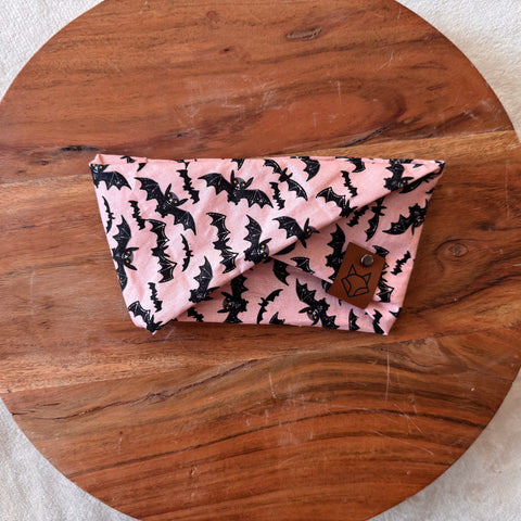 Feeling Batty // Slip on Dog Snood // Pet Infinity Scarf