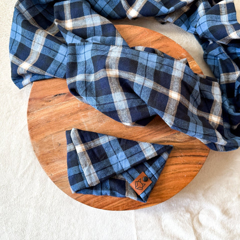 Flurry // Human and Pet Matching Infinity Scarf Set