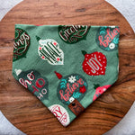 Baubles // Tie-On Snap Dog Bandana