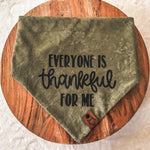 Thyme Thanksgiving - Multiple Designs // Tie-On Bandana