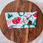 Santa's Cocoa // Christmas "Snood" Pet Infinity Scarf