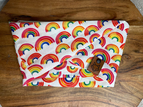 Life of the Pawty // Pride Rainbow "Snood" Pet Infinity Scarf