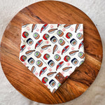 "Miso Cute" // Tie-On Snap Dog Bandana