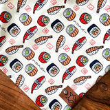 "Miso Cute" // Tie-On Snap Dog Bandana
