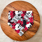 "Nevermore" // Tie-On Snap Dog Bandana
