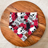 "Nevermore" // Tie-On Snap Dog Bandana