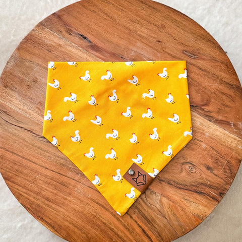 "Old McDonald" // Tie-On Snap Dog Bandana