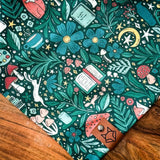 "The Storyteller" // Tie-On Snap Dog Bandana