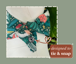 Timeless Tidings // Tie-On Snap Dog Bandana