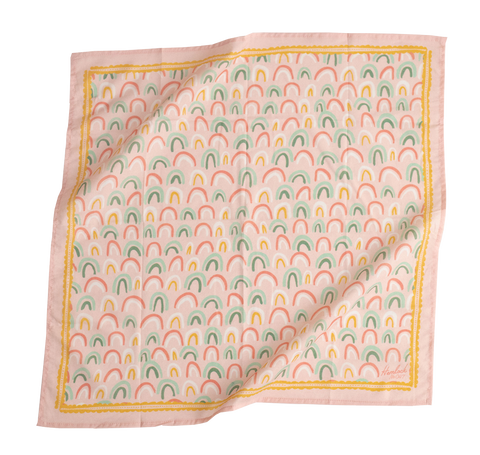 Rainbows No. 47 // Screen-printed Pride Rainbow Bandana